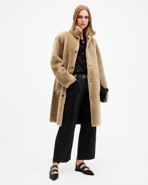 Serra 2-In-1 Reversible Shearling Coat