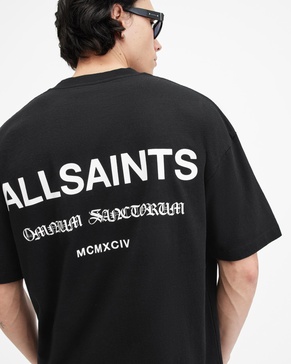 Sanctum Oversized Gothic Logo T-Shirt