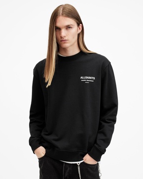 Sanctum Relaxed Fit Gothic Logo Sweatshirt