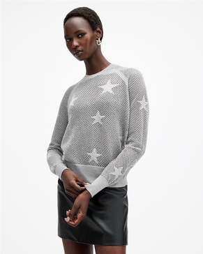 Seraph Open Stitch Crew Neck Sweater