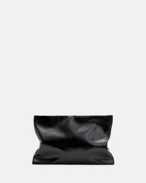 Bettina Leather Clutch Bag