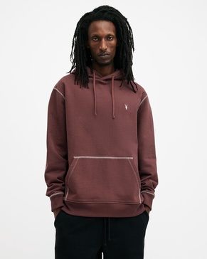 Amir Pullover Contrast Stitch Hoodie