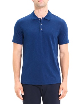 Theory Men's Bron Polo in Cosmos