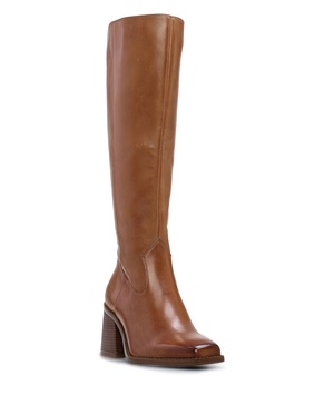 Vince Camuto Women's Sangeti Stacked Heel Knee High Boot Fashion