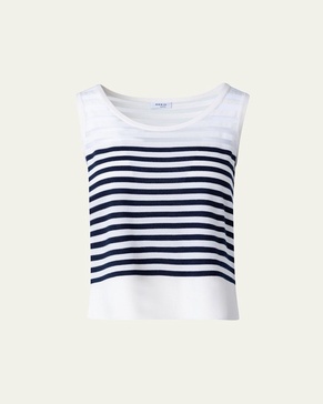 Kodak Stripe Wool Knit Top