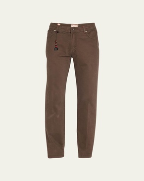 Men's Brushed Drill 5-Pocket Pants