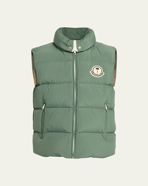 Moncler x Palm Angels Men's Rodmar Quilted Down Vest