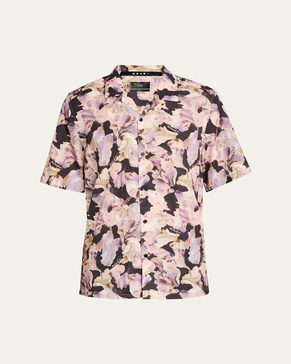 Men's Floral Camp Shirt