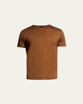 Men's Silk Cotton Jersey T-Shirt