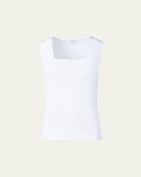 Modal Stretch Knit Tank Top