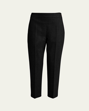 Stretch Flannel Wool Cashmere Pants