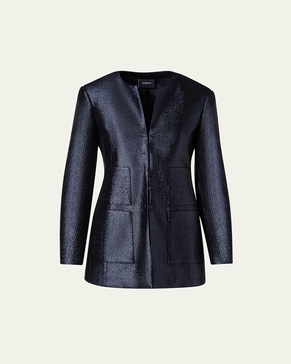 Long Lurex Jacket