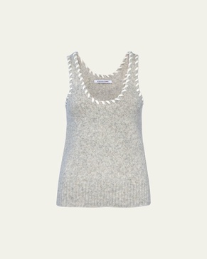 Whip Stitch Merino Wool Tank Top