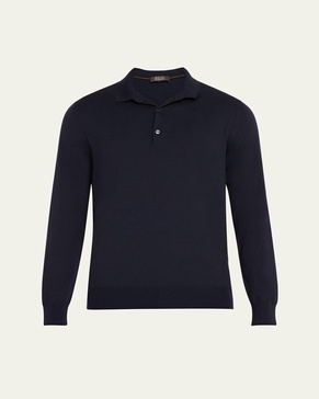 Men's Gift Of Kings Wool Polo Sweater