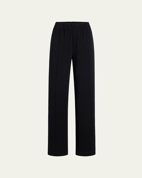 Luxe Seamed Wide-Leg Lounge Pants