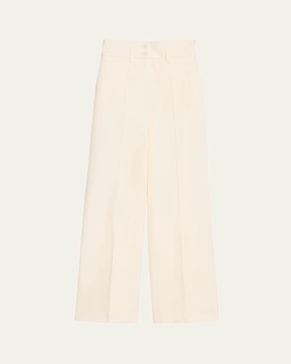 Rudy Wide Leg Wool Pants