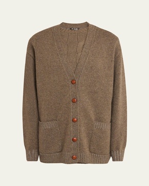 Pastore Cashmere-Wool Cardigan