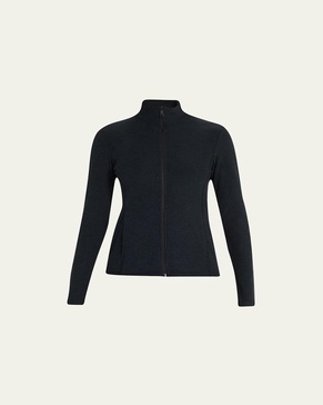 On the Go Mock-Neck Jacket