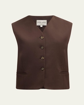 Teora Single-Breasted Vest