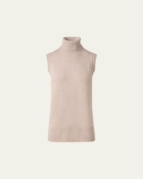 Cashmere-Blend Knit Long Sweater