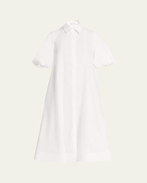 Paola Flared Midi Shirtdress