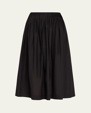 Artemis Pleated Maxi Skirt