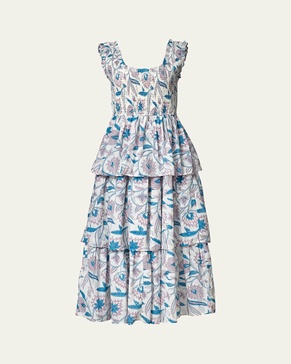 Erin Blue Valentine Dress