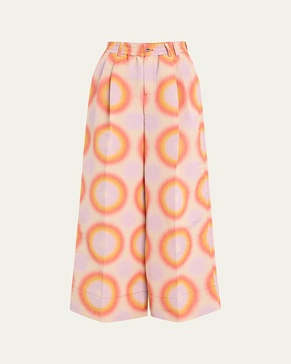 Groovy Dot Printed Jumbo Trousers