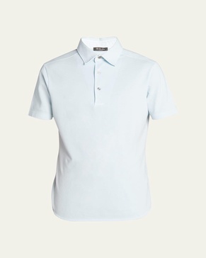 Men's Cotton Pique Polo Shirt