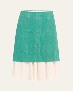 Triumph Layered Mini Skirt