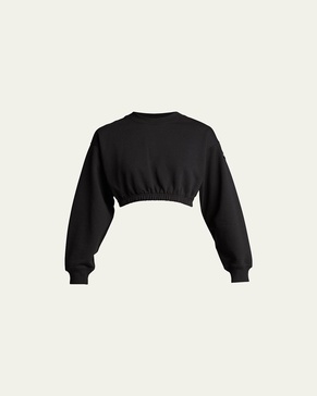 Devotion Pullover Fleece Crop Top