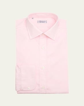 Men's Cotton Slim-Fit Dress Shirt