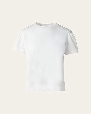 Straight Cotton Jersey T-Shirt