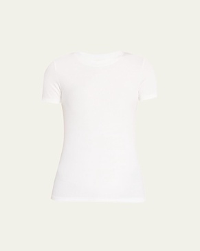 Louis Rib-Knit Short-Sleeve T-Shirt