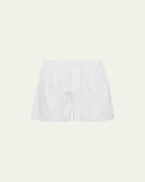 Men's Fancy Woven Cotton Boxers