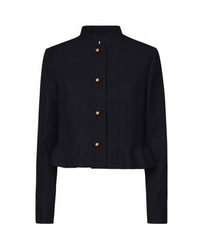 Dior Button-Up Peplum Detailed Jacket