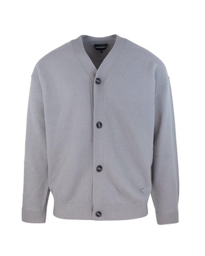 Emporio Armani V-Neck Button-Up Cardigan