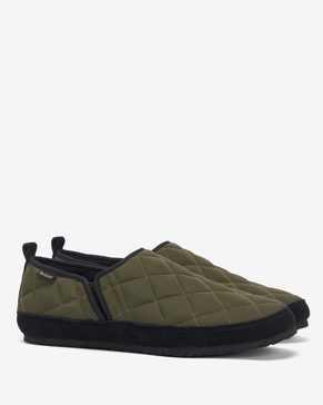 Hall Mens Quilted Slippers