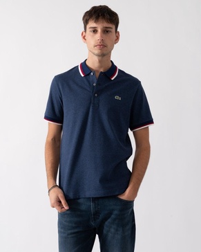 Mens Regular Fit Contrast Collar Polo Shirt