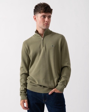 Half Zip Logo Mens Sweatshirt