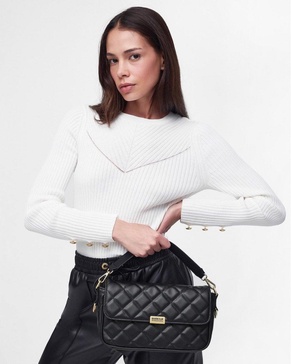 Quilted Soho Womens Crossbody Bag