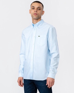 Mens Casual Long Sleeve Woven Shirt