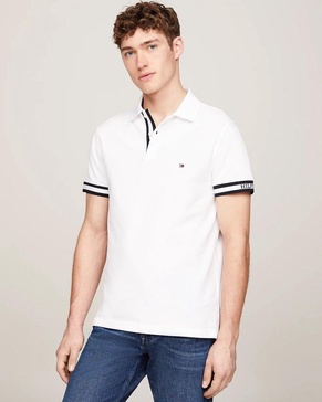 Monotype Cuff Mens Slim Polo