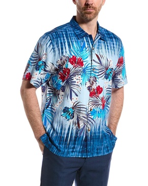 Tommy Bahama Tide Pool Royale Silk Camp Shirt