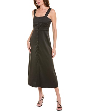 The Kooples Satin Midi Dress