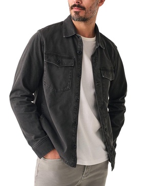 Faherty Jersey Shirt Jacket