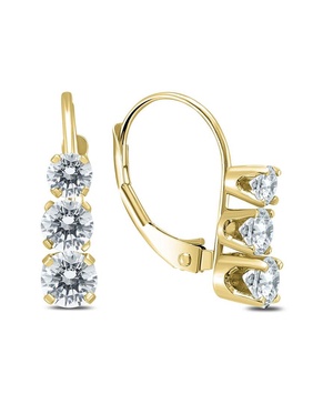 14K 0.96 ct. tw. Diamond Earrings