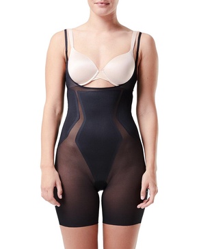 SPANX® Open-Bust Midthigh Bodysuit Shapewear