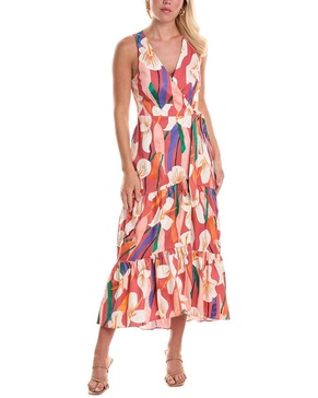 Hutch Stace Midi Wrap Dress