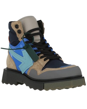 Off-White™ Hiking Sponge Leather Sneaker Boot